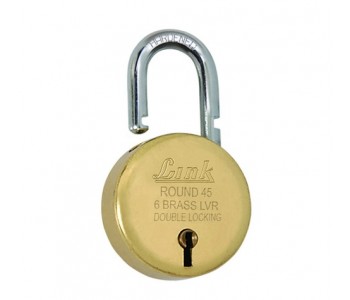 LINK ROUND BRASS LOCK